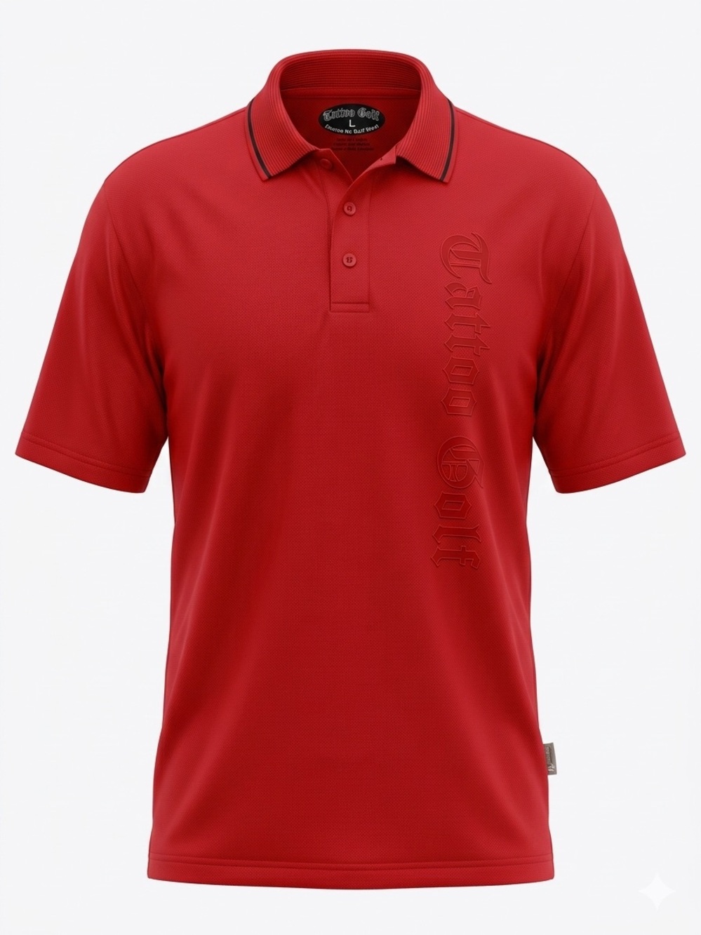 Tattoo Golf “Aggressive Golf”
Men's Performance Polo Shirt  L